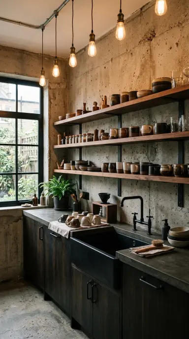 Earthy Kitchen Decor 15