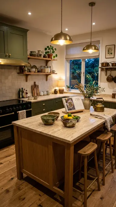 Earthy Kitchen Decor 18