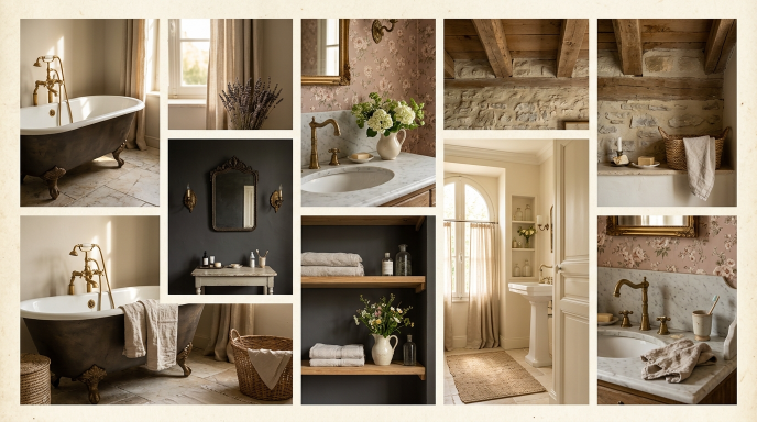 19 Elegant French Bathroom Decor Vintage Ideas That Feel Romantic