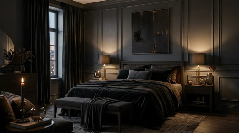 19 Intense Moody Dark Bedroom Decor Ideas That Create Deep Drama