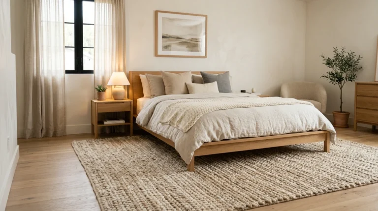 19 Cozy Bedroom Rug Ideas That Add Warmth and Texture Instantly