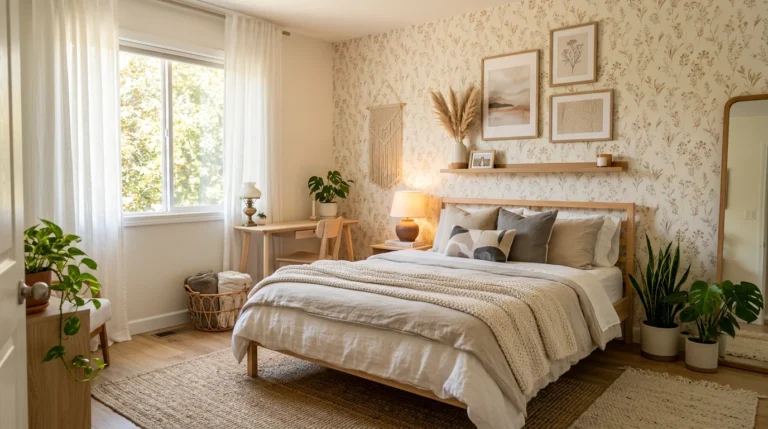 18 Smart Rental Bedroom Decor Ideas That Are Easy to Remove 