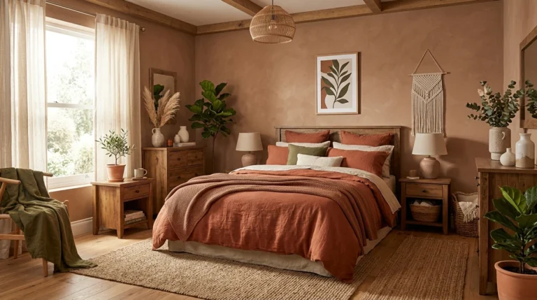 16 Rich Earthy Tones Bedroom Decor Ideas That Ground and Calm You