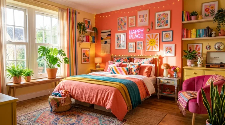 20 Happy Dopamine Bedroom Decor Ideas That Boost Your Mood Daily