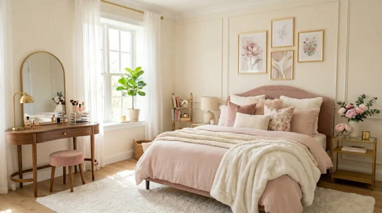 19 Adorable Girly Bedroom Decor Ideas That Feel Fun and Feminine