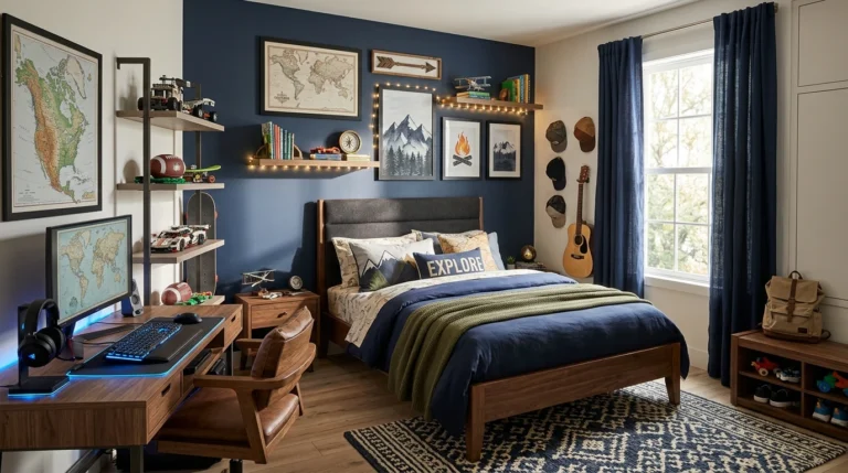 16 Cool Boys Bedroom Decor Ideas That Fuel Adventure and Style