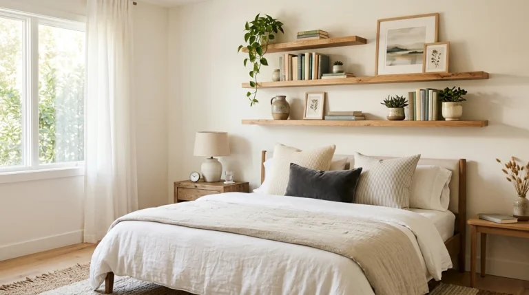 18 Stylish Bedroom Shelf Decor Ideas That Add Storage and Personality