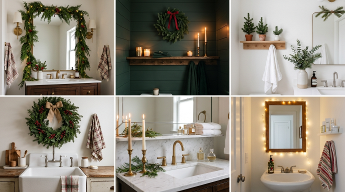 20 Festive Christmas Bathroom Decor Ideas That Bring Holiday Cheer 