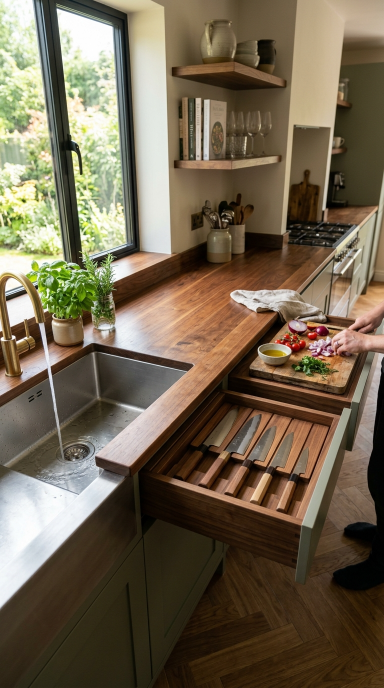 Hidden Kitchen Storage12