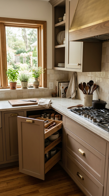 Hidden Kitchen Storage7