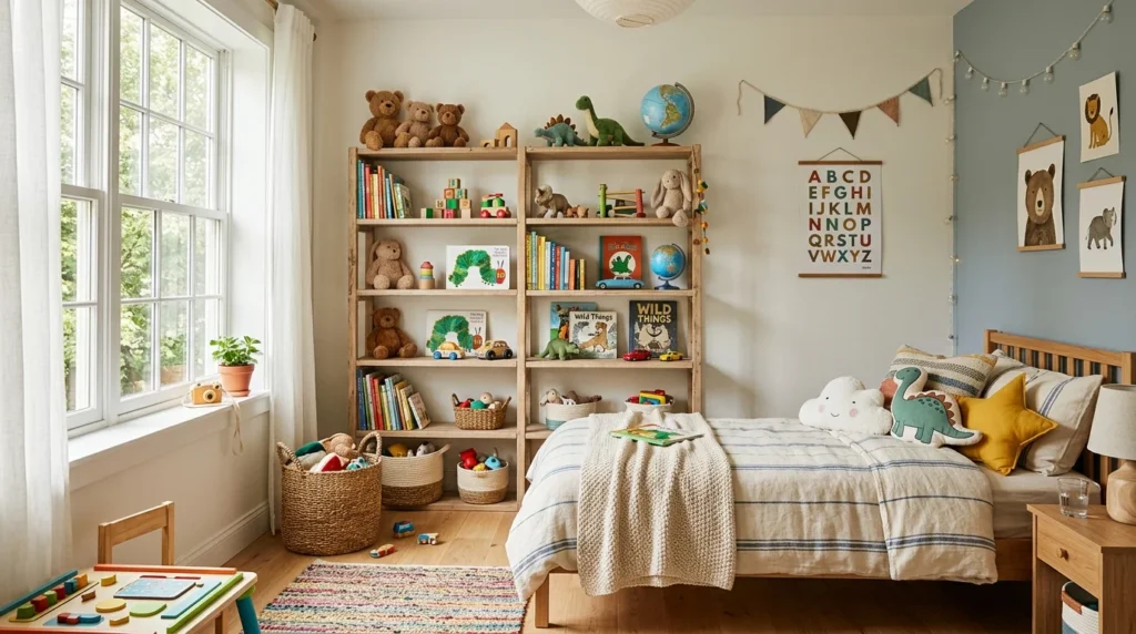 Kids bedroom with toys