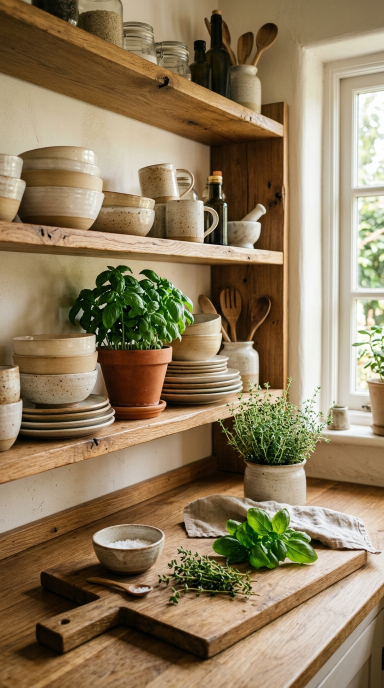 Kitchen Decor With Herbs12