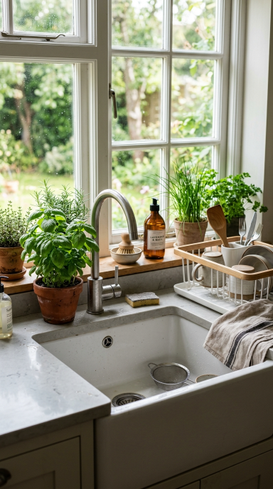 Kitchen Decor With Herbs6