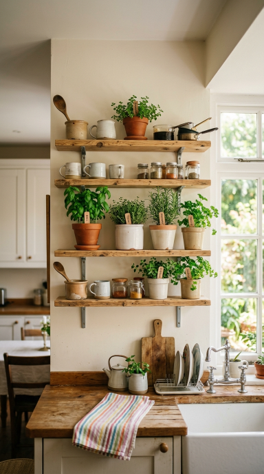 Kitchen Decor With Herbs8