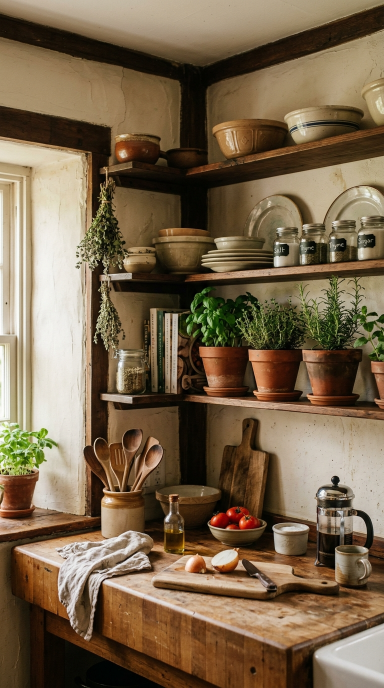 Kitchen Decor With Plants13