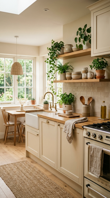 Kitchen Decor With Plants14