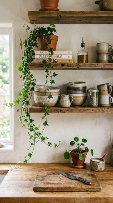 Kitchen Decor With Plants5