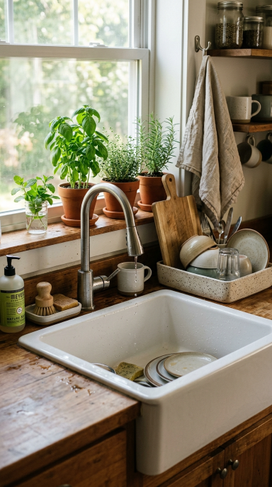 Kitchen Decor With Plants7