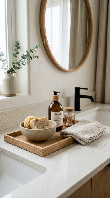 Luxe Bathroom Tray Decor11