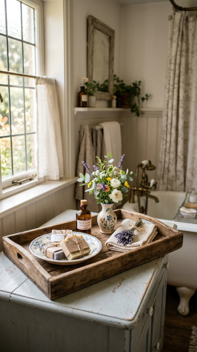 Luxe Bathroom Tray Decor12