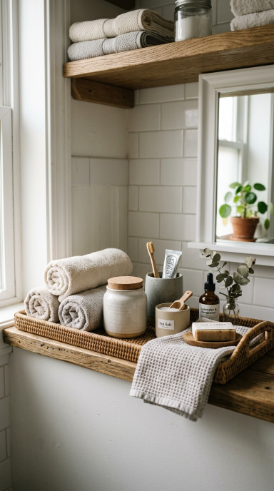 Luxe Bathroom Tray Decor19