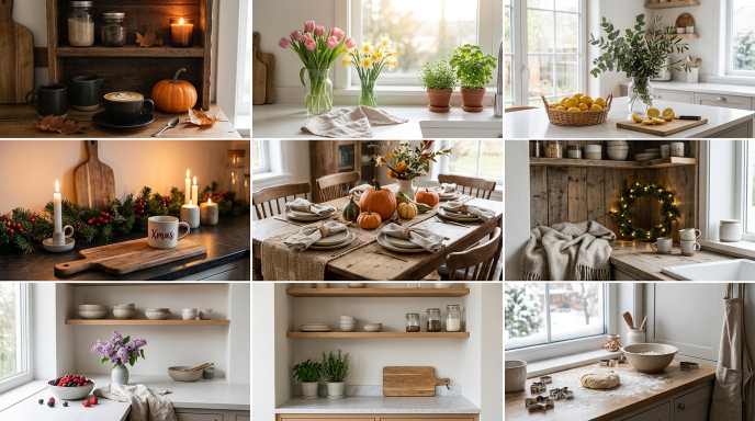 17 Secret Seasonal Kitchen Decor Swaps That Refresh All Year 