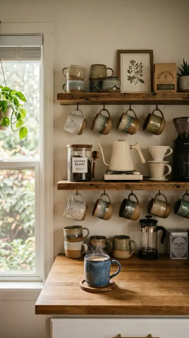 Shelving Kitchen Decor 11