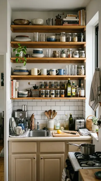 Shelving Kitchen Decor 15