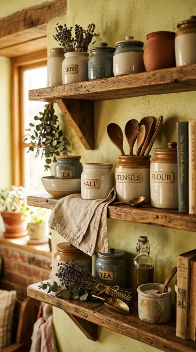 Shelving Kitchen Decor 16