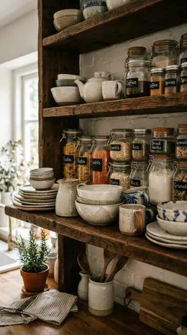Shelving Kitchen Decor 9