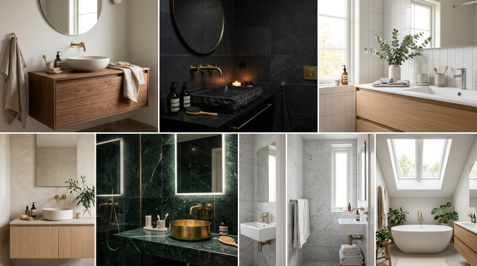 16 Sleek Modern Bathroom Decor Ideas That Feel Like a High-End Spa