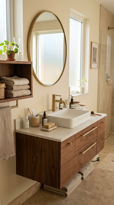 Sleek Modern Bathroom1