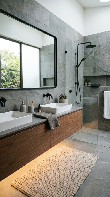 Sleek Modern Bathroom11