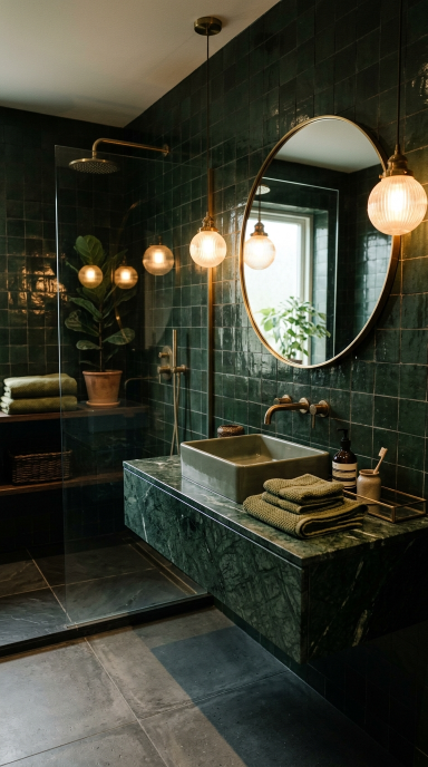Sleek Modern Bathroom14