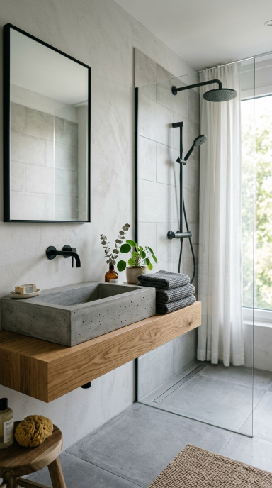 Sleek Modern Bathroom8