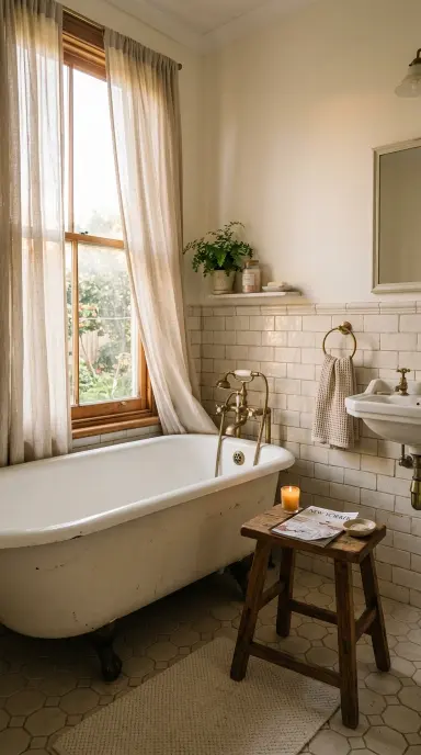 Vintage Bathroom Decor 1
