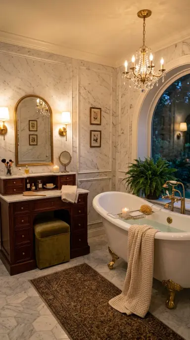 Vintage Bathroom Decor 12