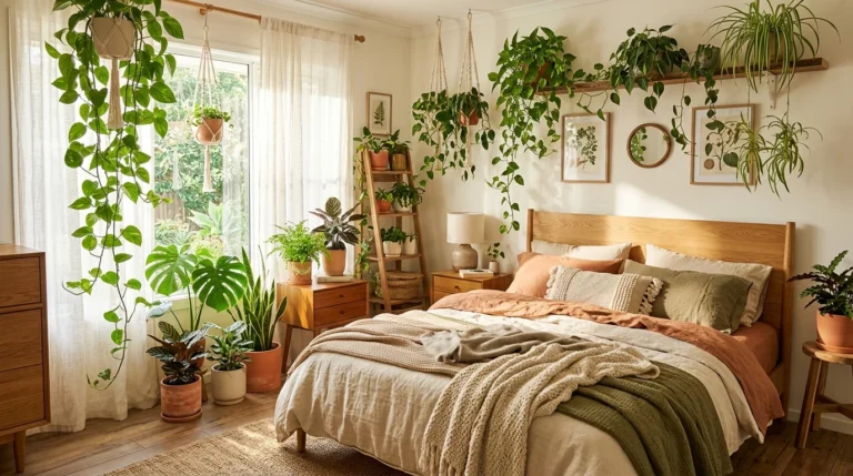 bedroom plant decor ideas