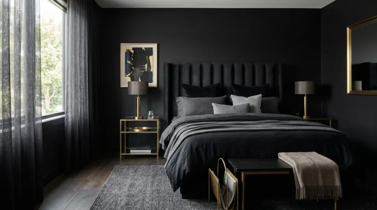 black bedroom decor ideas