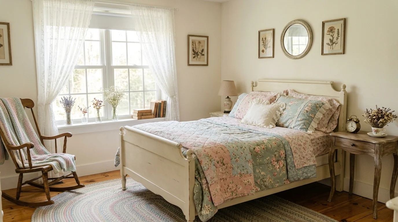 cottage core bedroom decor