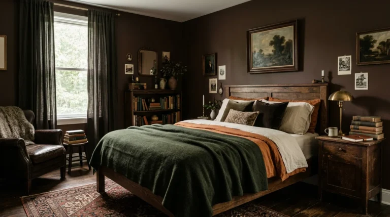 academia bedroom decor idea