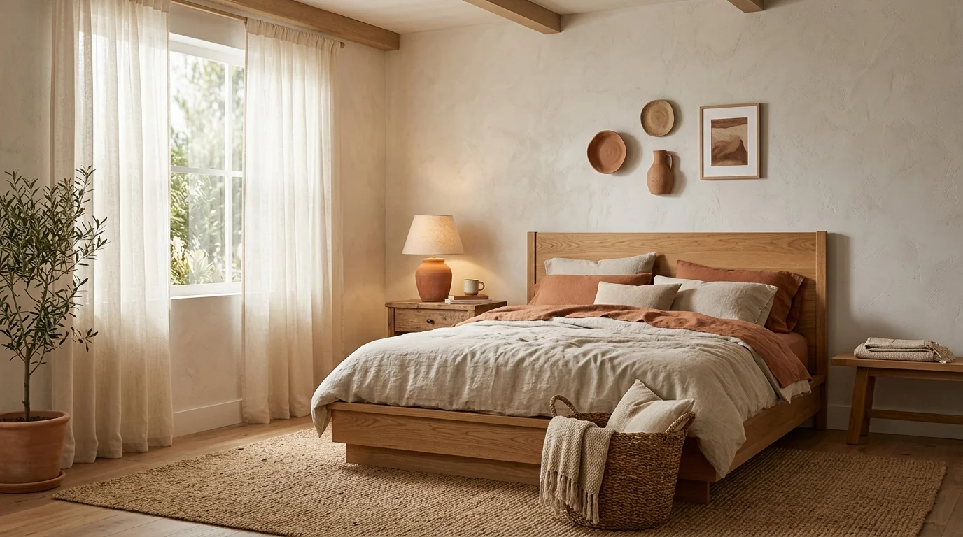 earthy bedroom decor ideas